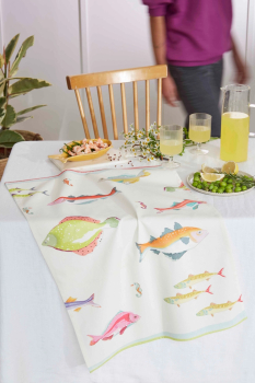 Coucke Geschirrtuch Fische